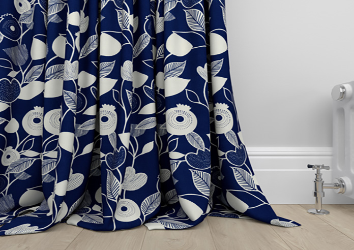 Nordic, Indigo - Made to Measure Curtains - Image 6